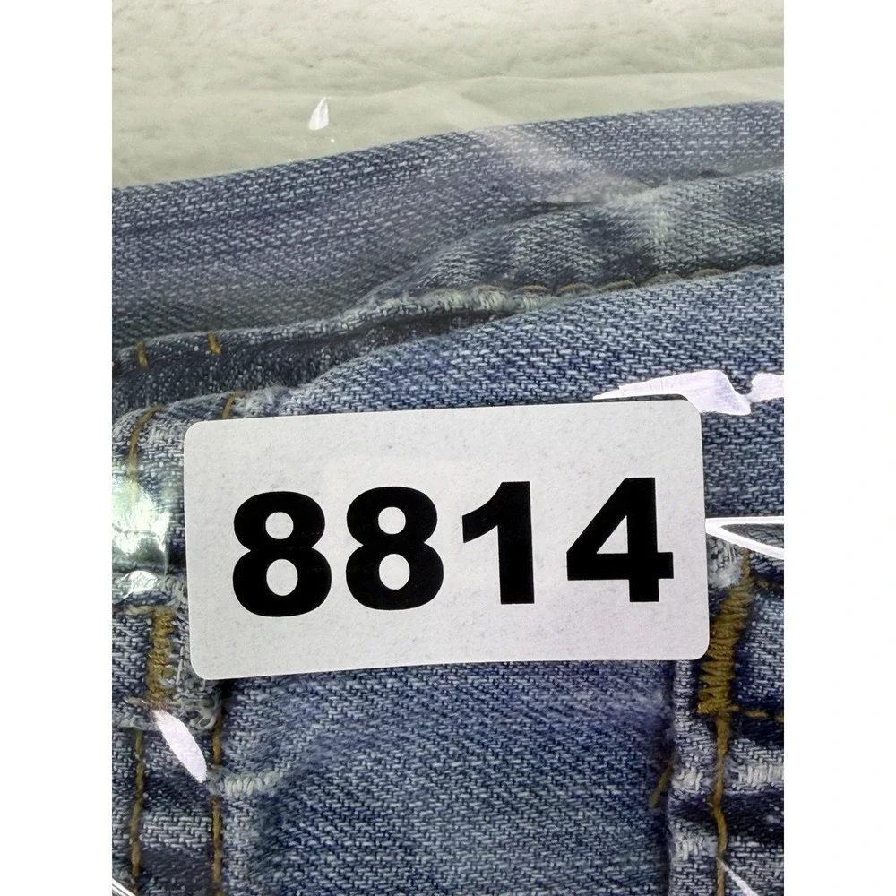Levis 505 Jeans Mens 36x32 Blue Straight Medium‎ Wash Denim Mid Rise Workwear